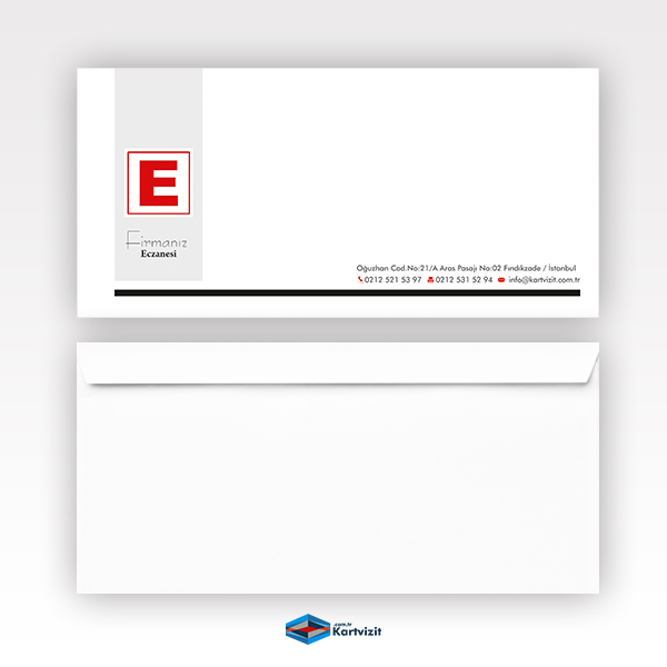 Eczane Zarf Tasarımları Dik logo